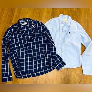 2 Size XL Abercrombie Kids long sleeve